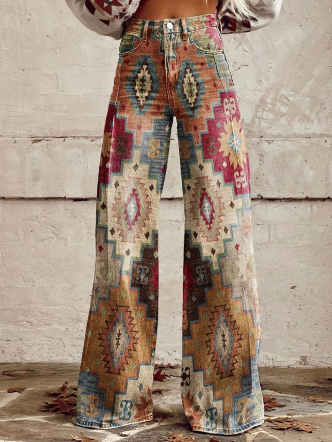 Elvira - Vintage Wide Leg Pants