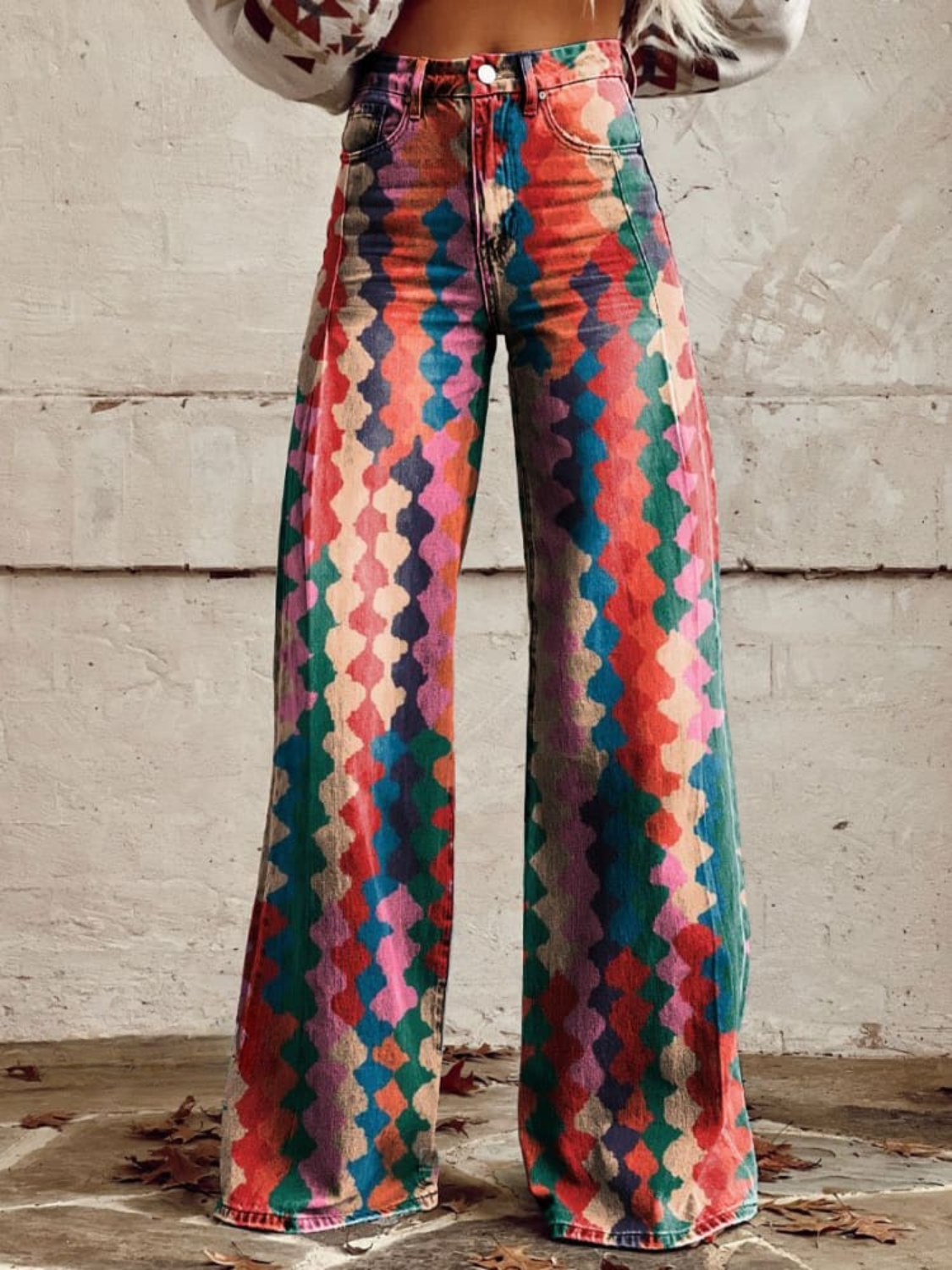 Leonie - Vintage Wide Leg Pants