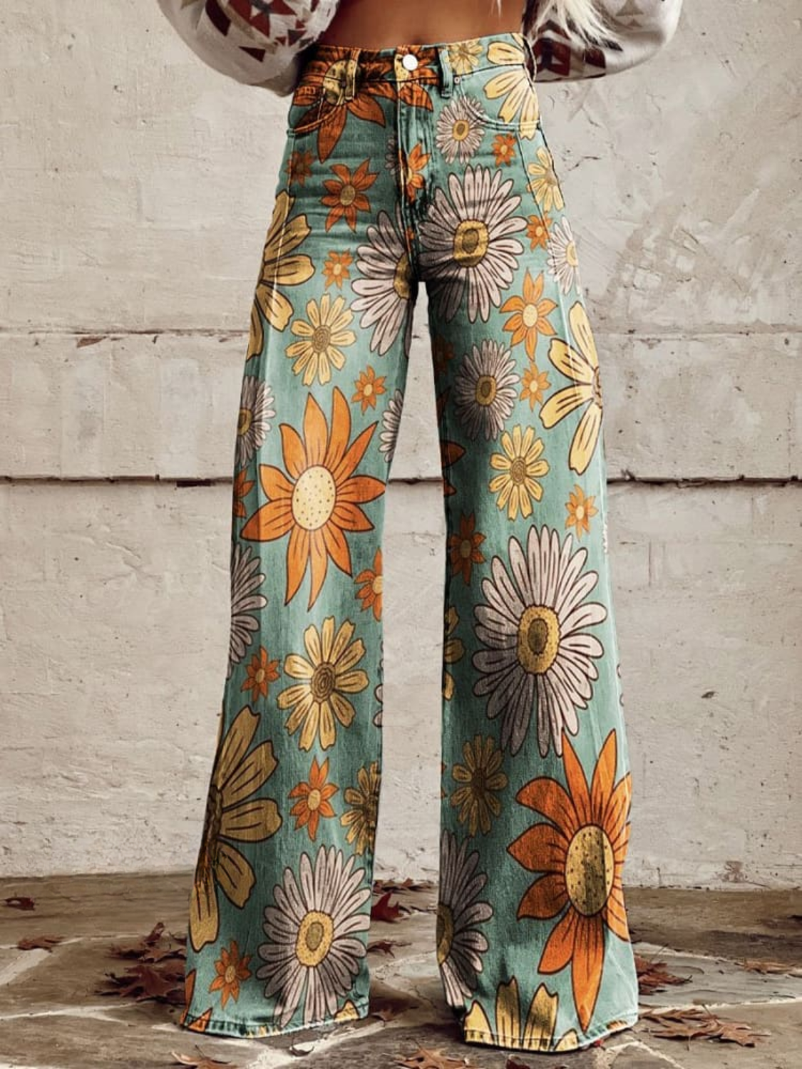 Wilma - Vintage Wide Leg Pants