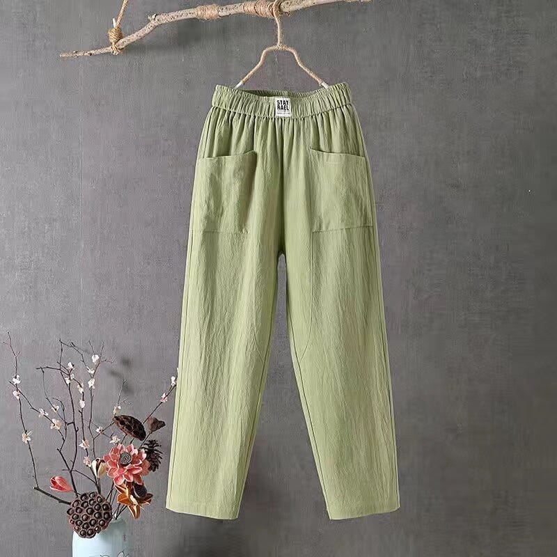 Audrey | Linen Blend Trousers