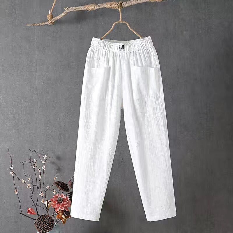 Audrey | Linen Blend Trousers