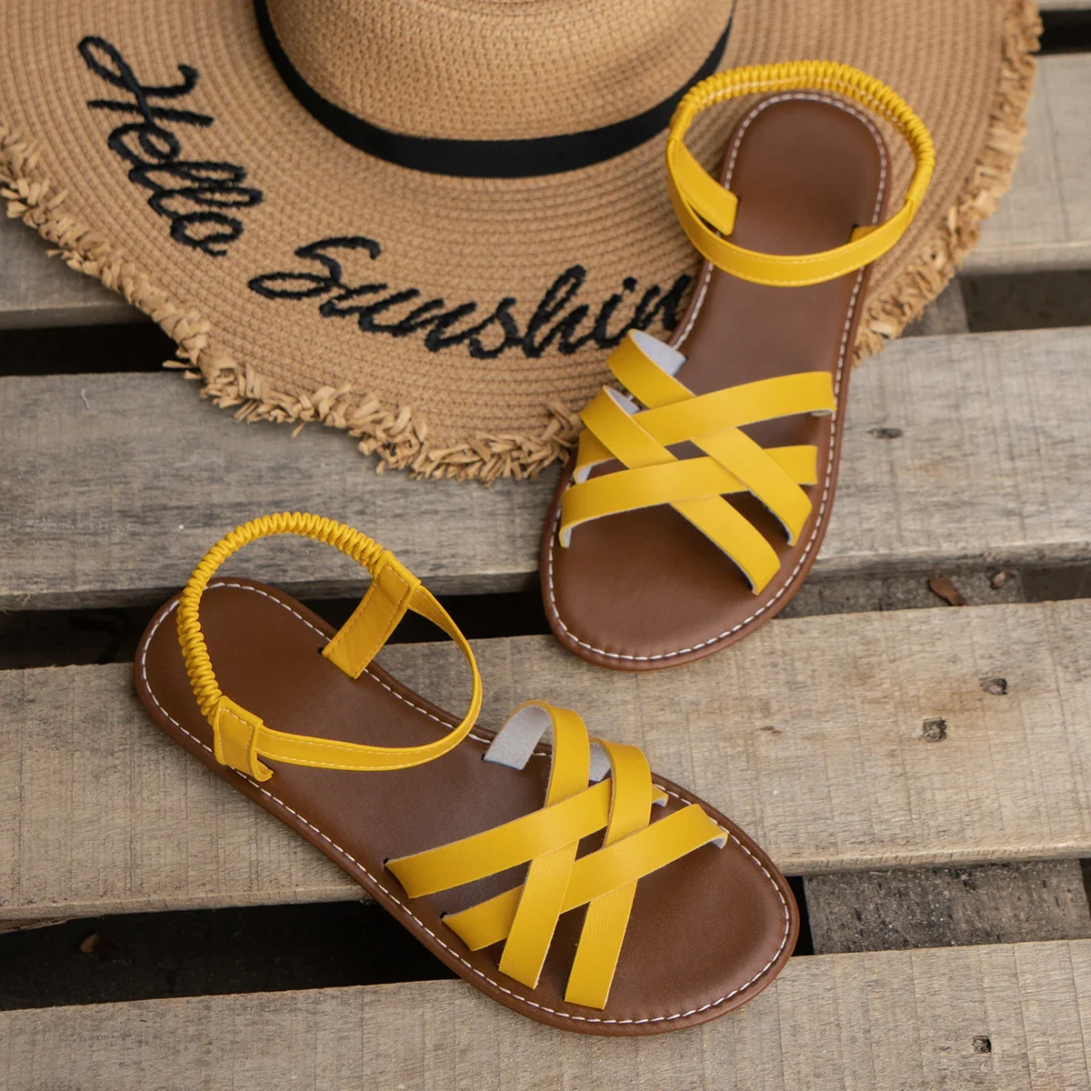 Sicily | Orthopedic Leather Spring Sandals