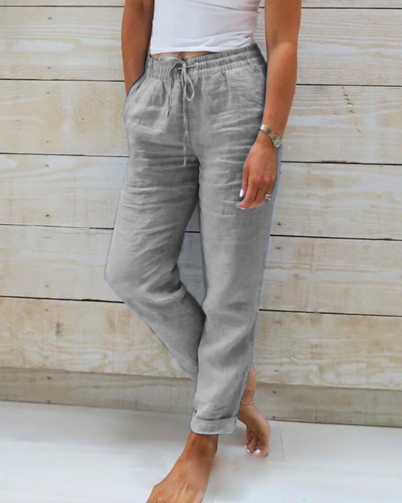 Amanda | Linen Women’s Pants