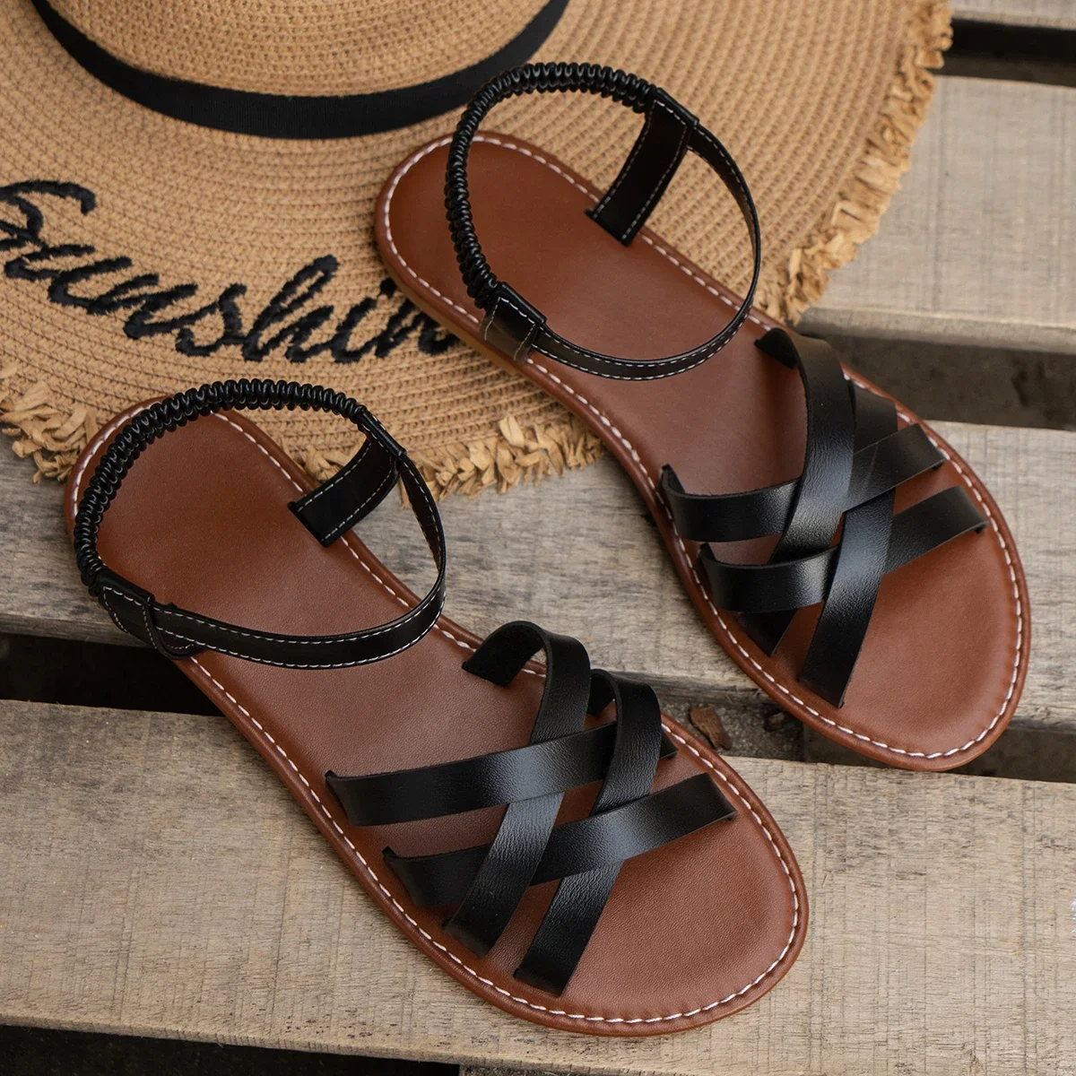 Sicily | Orthopedic Leather Spring Sandals