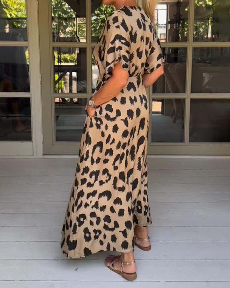 Savannah | Stylish Leopard Print Dress