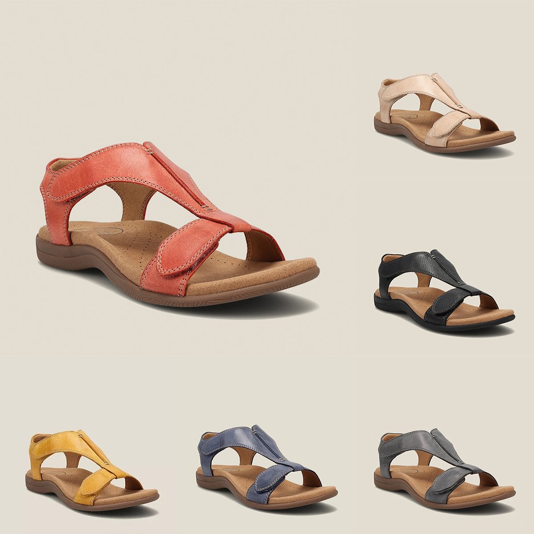 Amara | Leather Orthopedic Summer Sandals