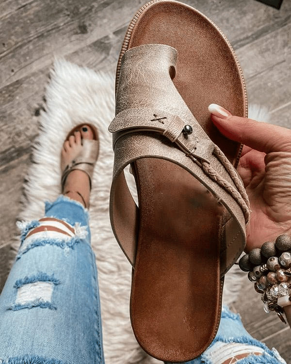 Camille | Premium Leather Orthopedic Sandals