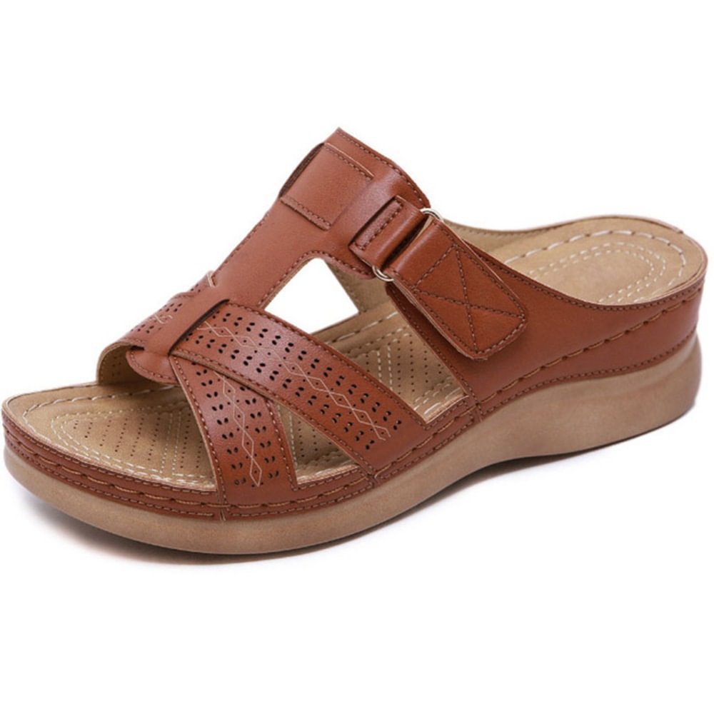 Sofia | Leather Orthopedic Sandals