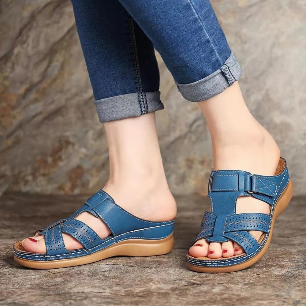 Sofia | Leather Orthopedic Sandals