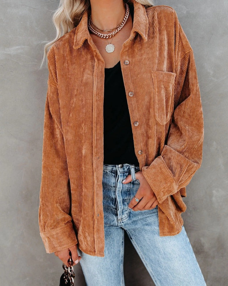 Seren | Vintage Velvet Shirt