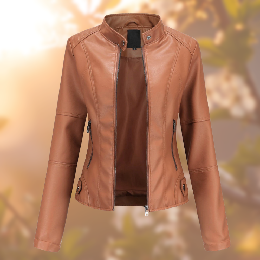 Thea - Stylish leather jacket