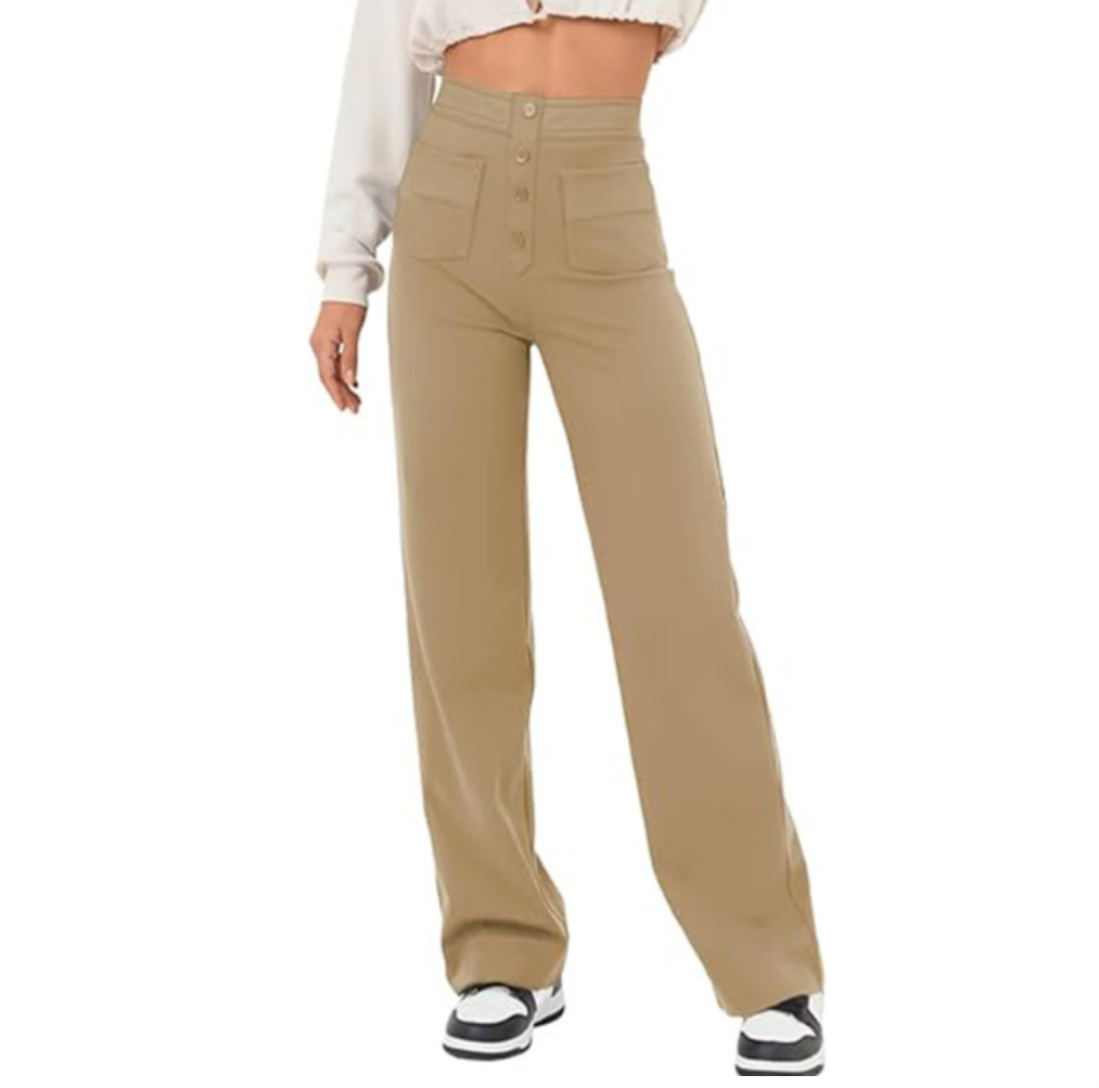 Aussie - High Waist Stretch Trousers