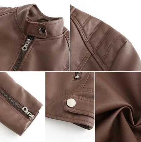 Thea - Stylish leather jacket