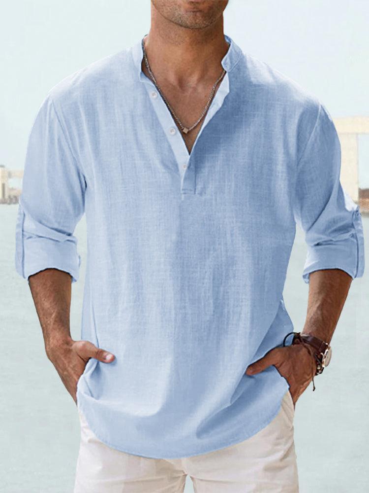 ﻿Chris - Linen Shirt for Men