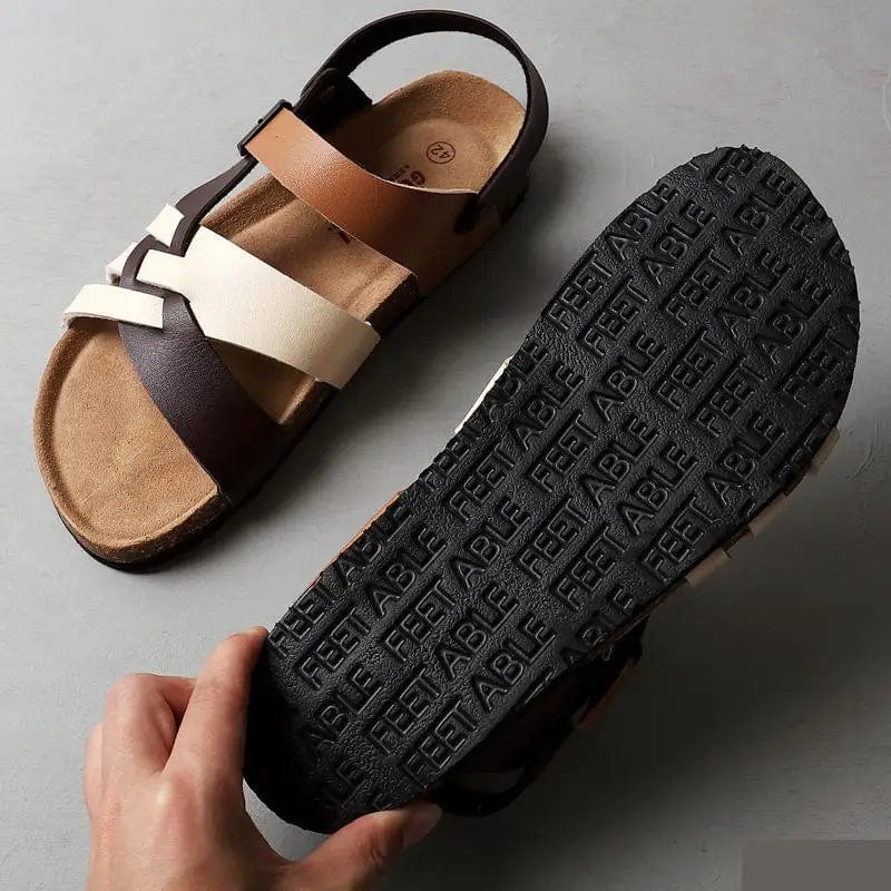 Frida | Leather Orthopedic Sandals