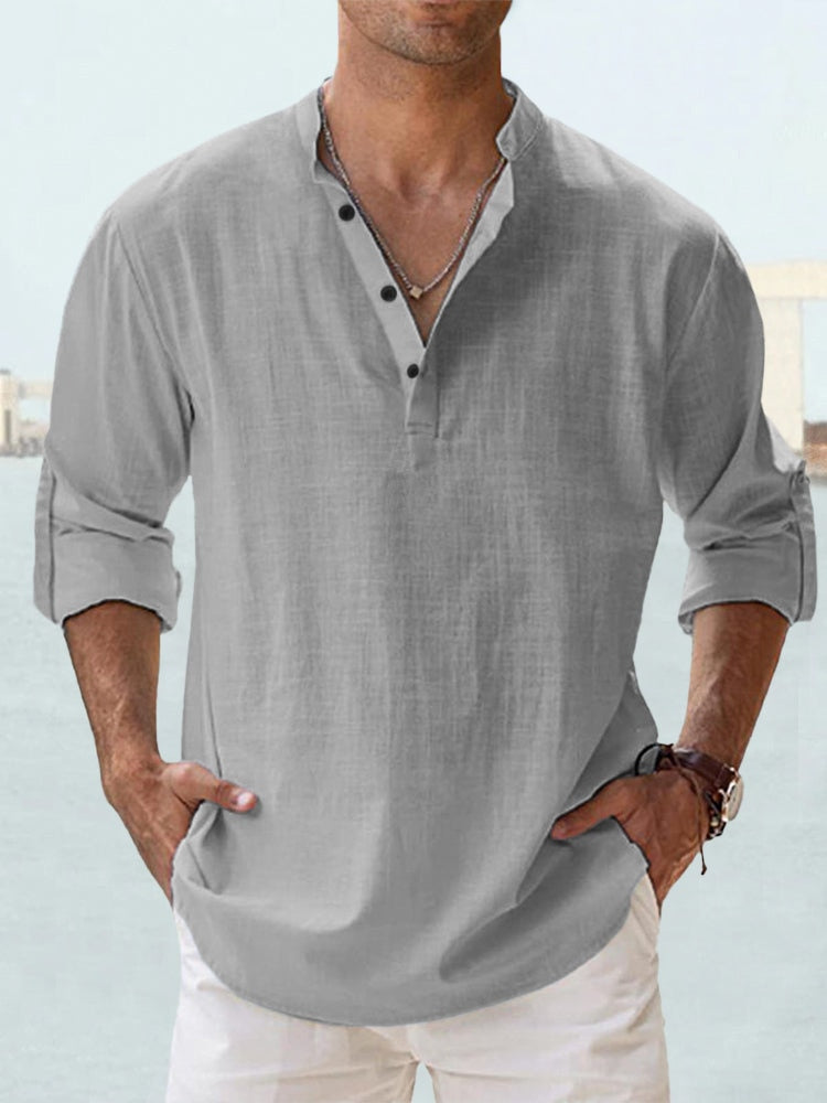 ﻿Chris - Linen Shirt for Men