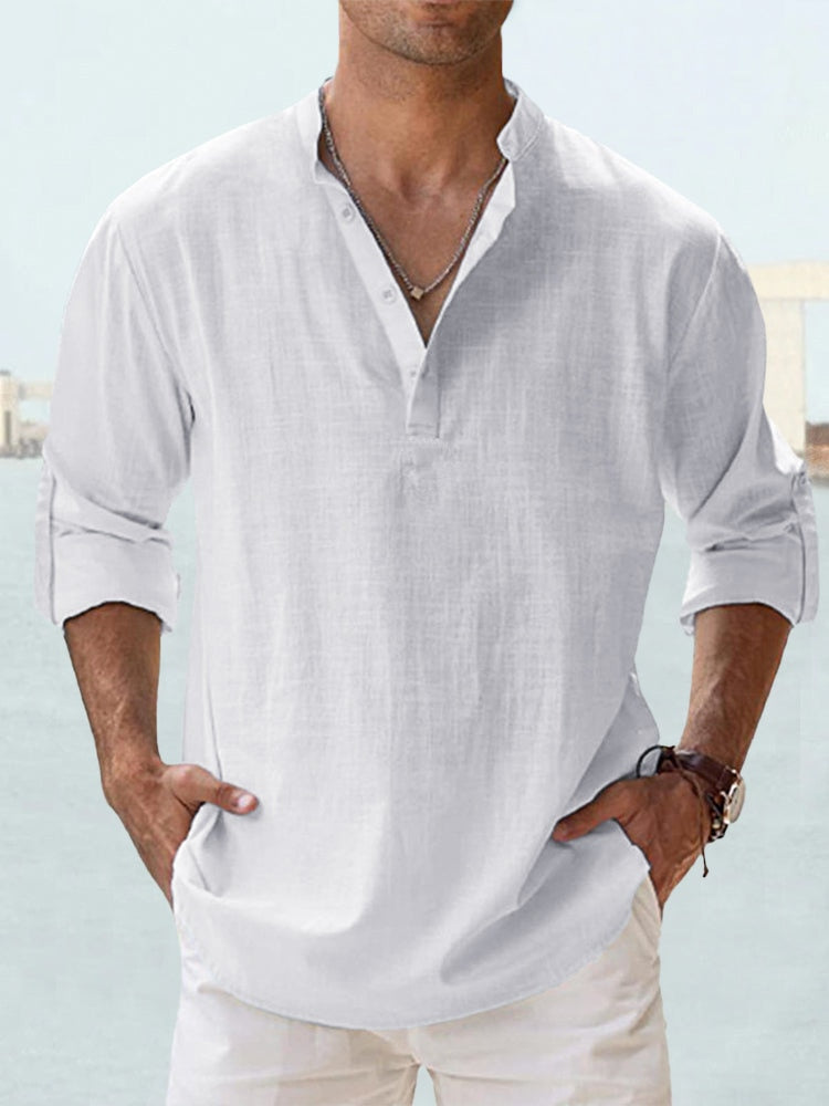 ﻿Chris - Linen Shirt for Men