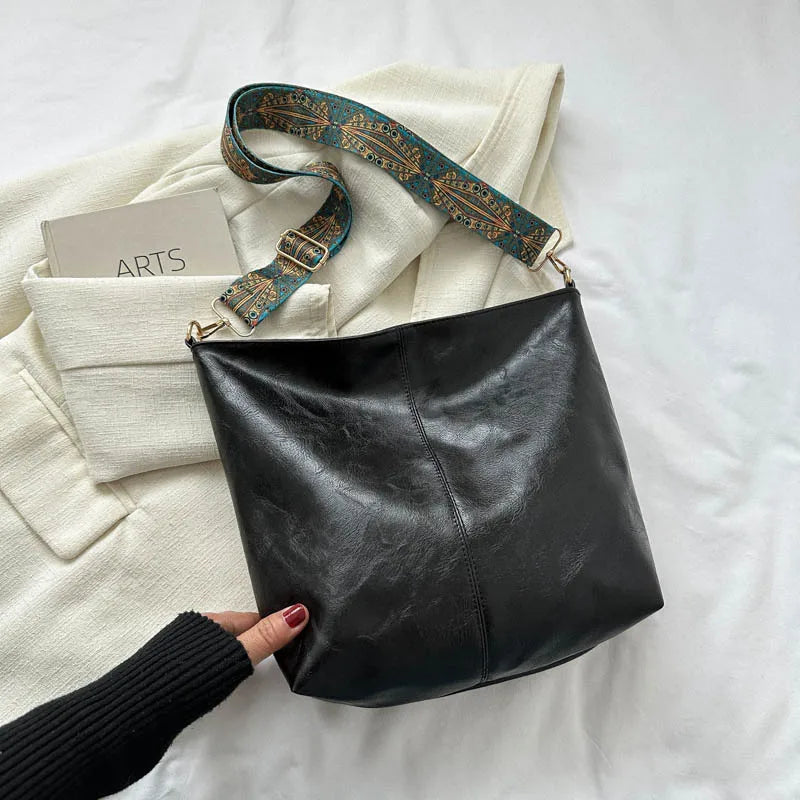 Chelsey | Vintage Leather Shoulder Bag