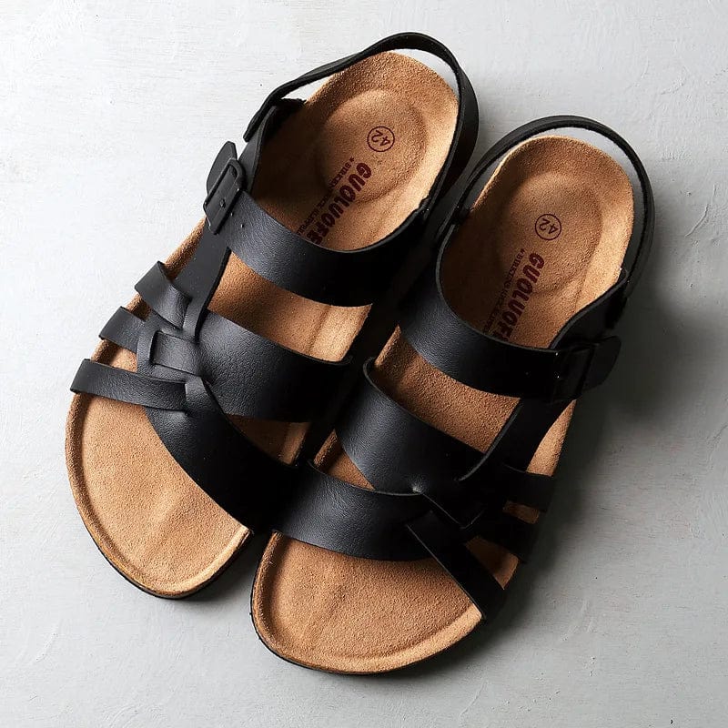 Frida | Leather Orthopedic Sandals