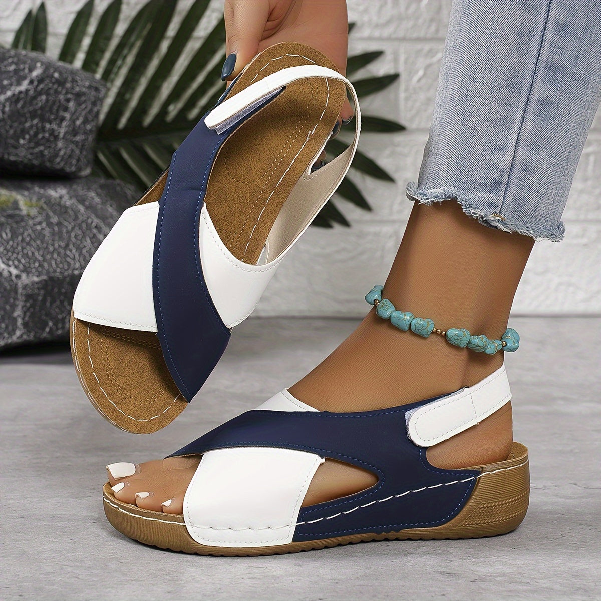 Becky | Leather Orthopedic Sandals