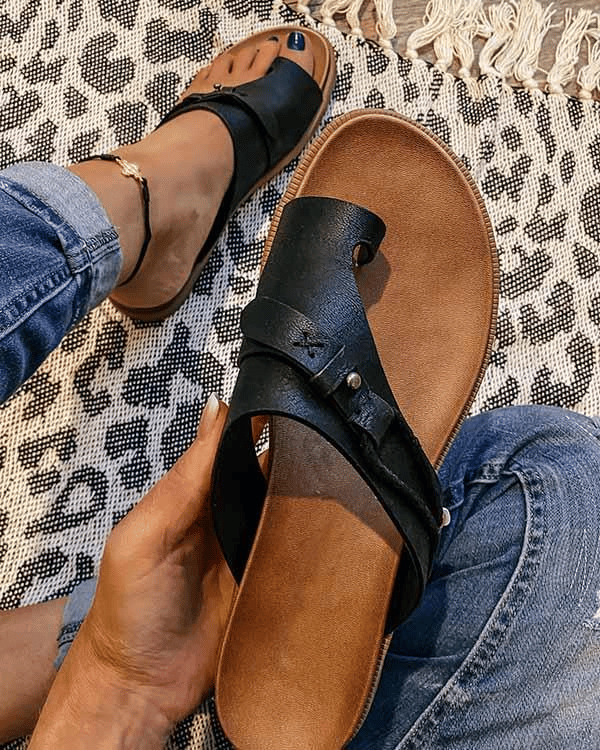 Camille | Premium Leather Orthopedic Sandals