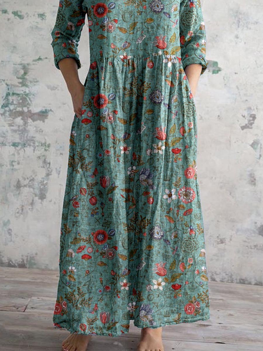 Wendy | Floral Boho Dress