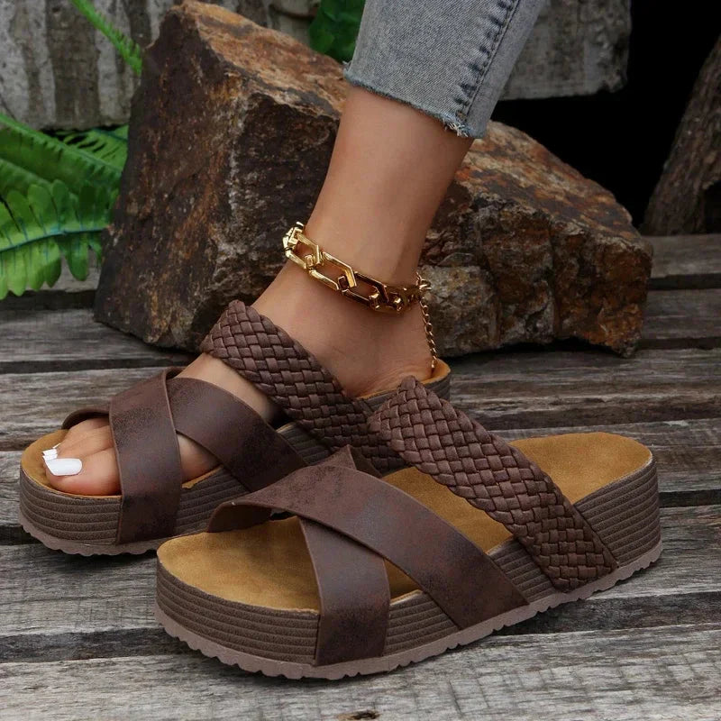 Flore | Leather Orthopedic Sandals