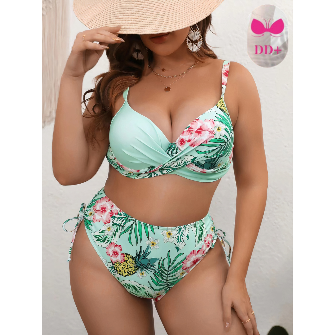 Sara™ - Plus Size Curvy Bikini Set