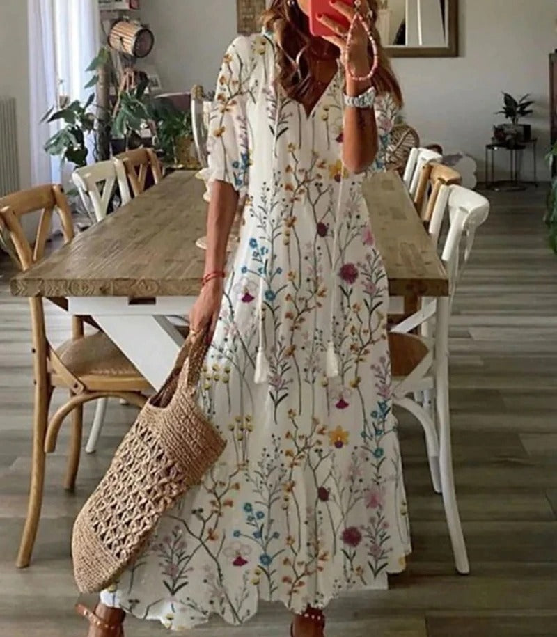 Anna | Bohemian Maxi Dress