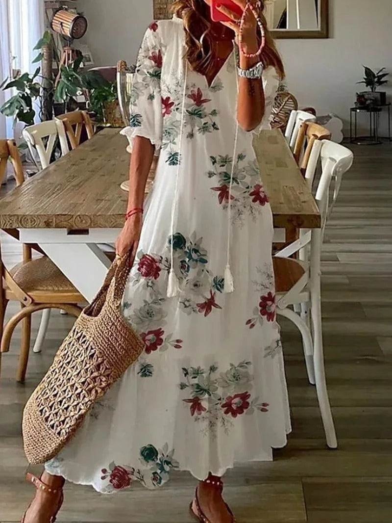 Anna | Bohemian Maxi Dress